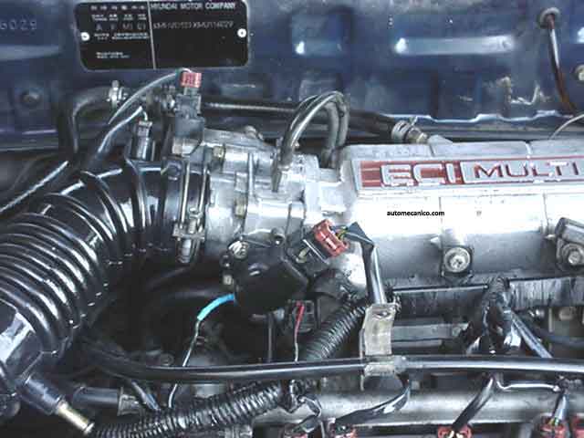 Hyundai Excel 1991 / motor 1.5L FI