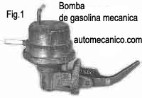 bomba de gasolina / funcion mecanica