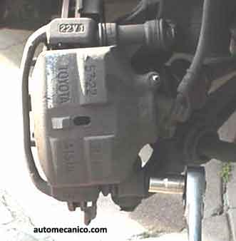 Toyota / Caliper o mordaza de frenos - descripcion