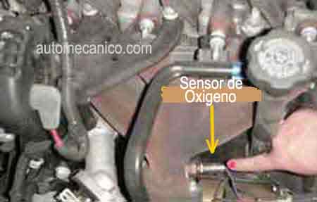 Fuel injection - Ubicacion de sensor de oxigeno