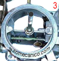 Carburador - Garganta de aceleracion