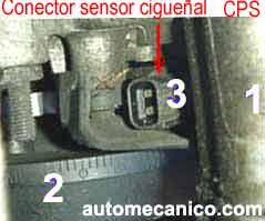 FORD THUNDERBIRD 3.8L- Ubicacion sensor de Ciguenal
