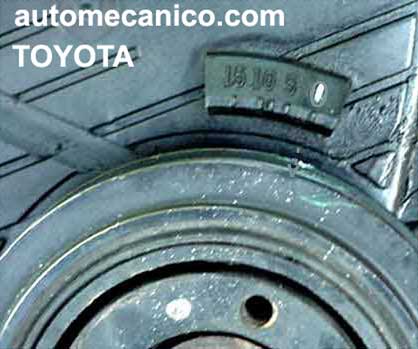 Toyota Camry - Polea del ciguenial