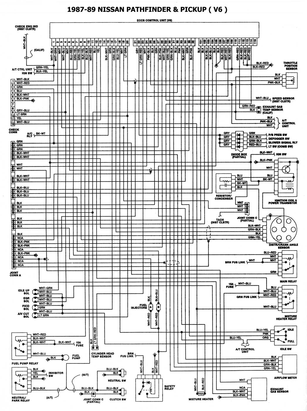 Nissan qg15 wiring diagram #3