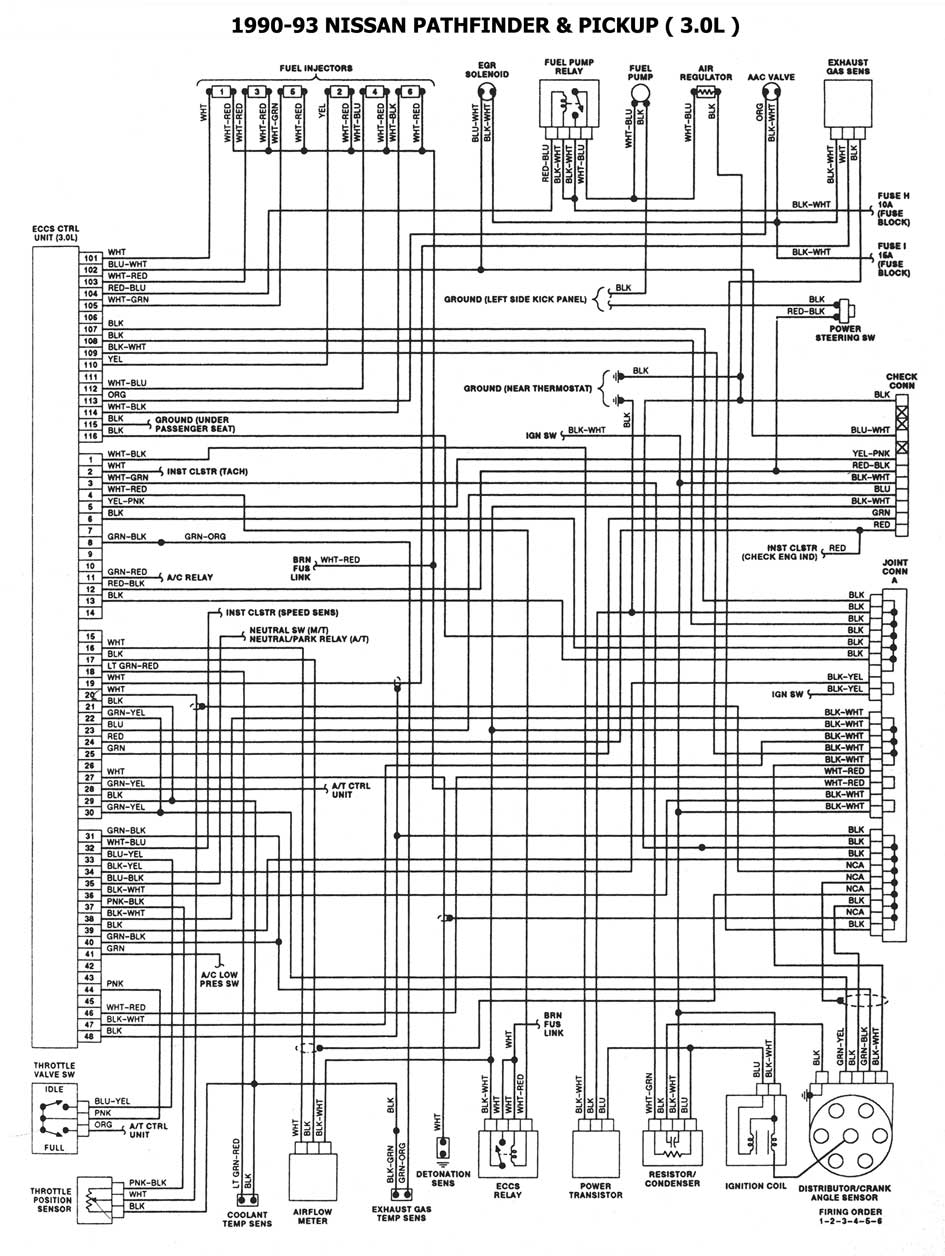 Diagrama sistema electrico nissan tsuru #9