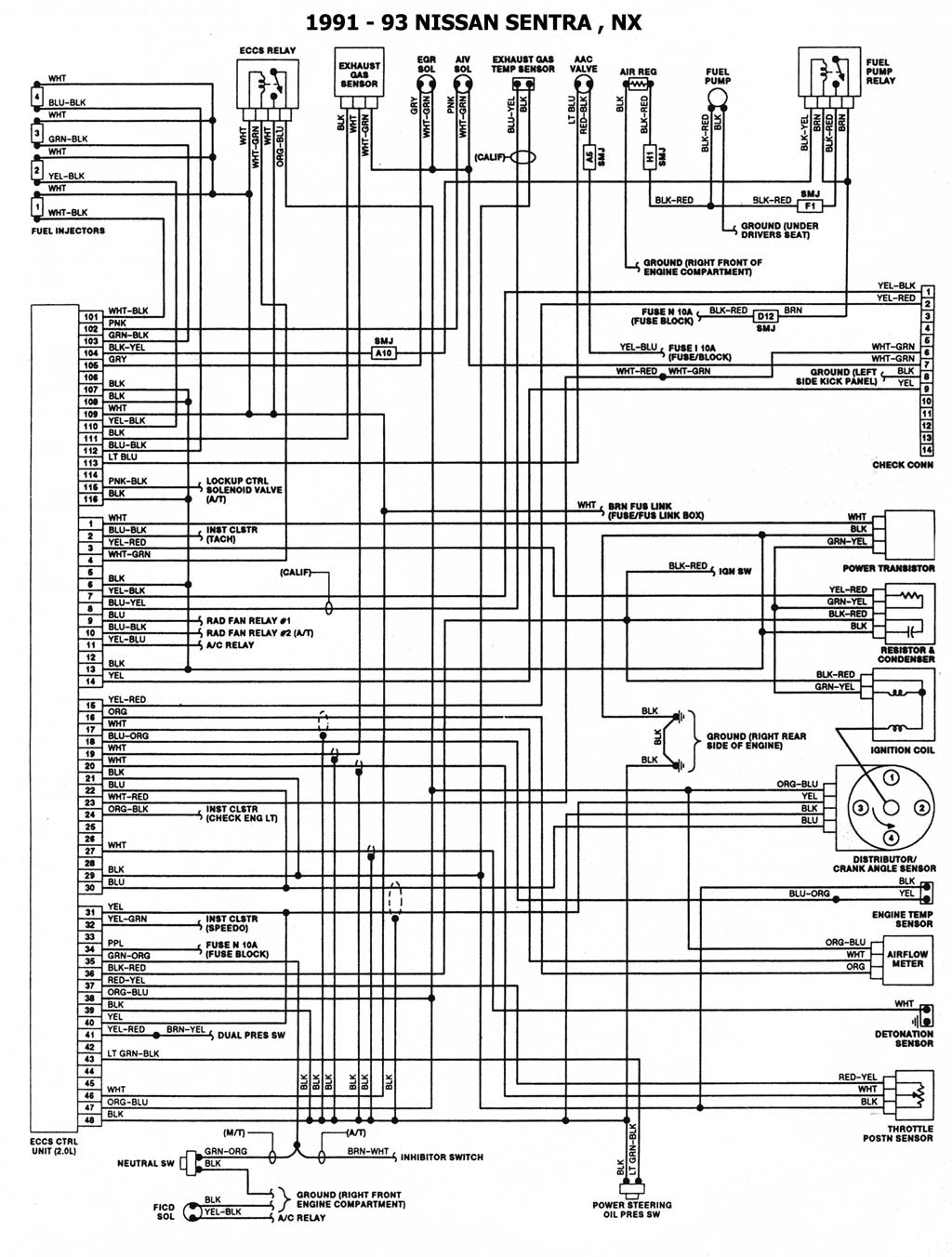1991 Nissan terrano wiring diagram #6