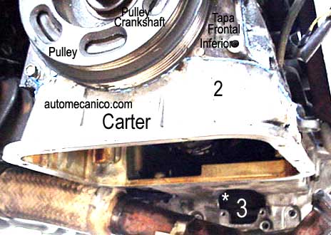 Nissan Altima 2.4L 1998, Descripcion -Ubicacion del carter de aceite