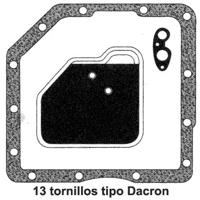 G. Motors - filtro transmision TH350