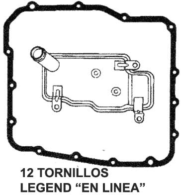 Acura / Legend - Filtro transmision automatica 1983