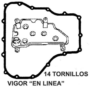 Acura / Vigor - Filtro transmision automatica 1983