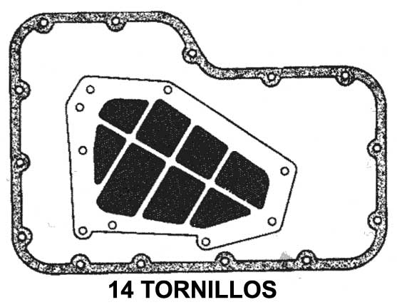 Nissan -Filtro Transmision - RL3F01A - FWD