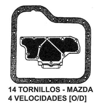 Mazda / Nissan - Filtro transmision automatica - L3N71B