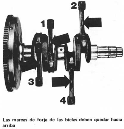 Volkswagen 1970/79 Marcas de Biela