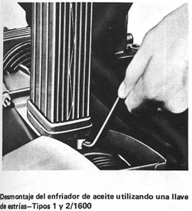 Volkswagen 1970/79 Enfriador de aceite