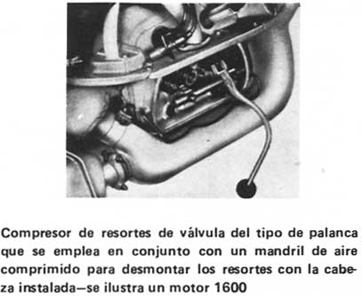 Volkswagen 1970/79 Compresor de resortes de valvulas - tipo palanca