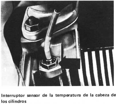 Volkswagen 1970/79 Interruptor sensor de temperatura de la cabeza