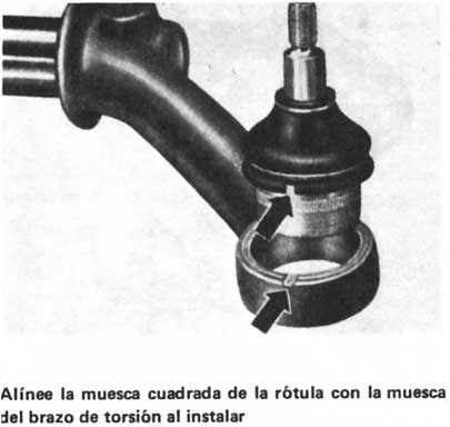 Volkswagen 1970/79 Rotula- brazo de torsion