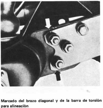 Volkswagen 1970/79 suspension- barra de torsion