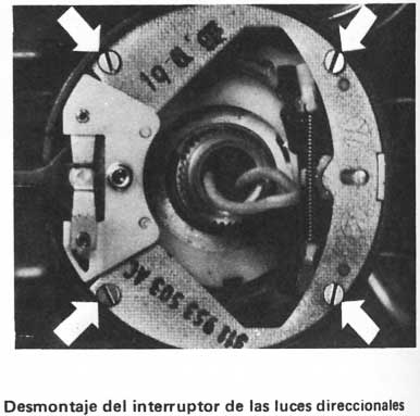 Volkswagen 1970/79 interruptor de luces direccionales