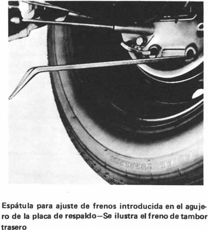 Volkswagen 1970/79 Ajuste de frenos