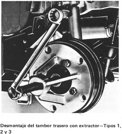 Volkswagen 1970/79 desmontaje tambor trasero