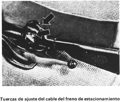 Volkswagen 1970/79 Tuercas de ajuste del freno de mano