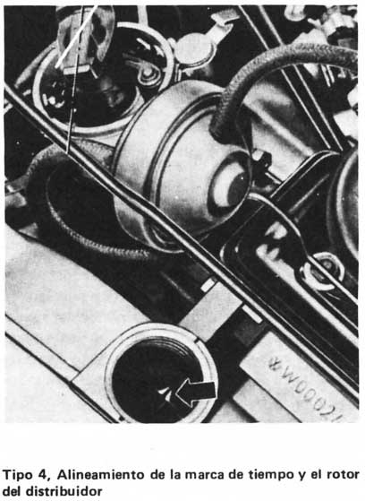 Volkswagen 1970/79 Alineamiento marca de tiempo