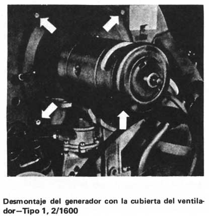 Volkswagen 1970/79Desmontaje -Generador tipo 1 y 2
