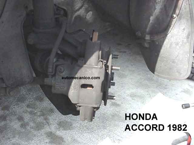 HONDA Accord F22A - Fuel Injection - Instalacion de Mordaza de freno