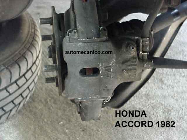 HONDA Accord F22A - Fuel Injection - Instalacion de Mordaza de freno
