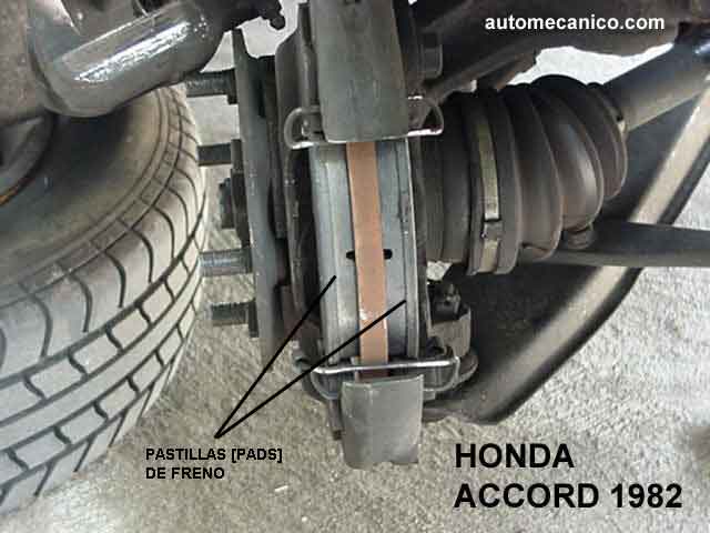 HONDA Accord F22A - Fuel Injection - Instalacion de pastillas de freno