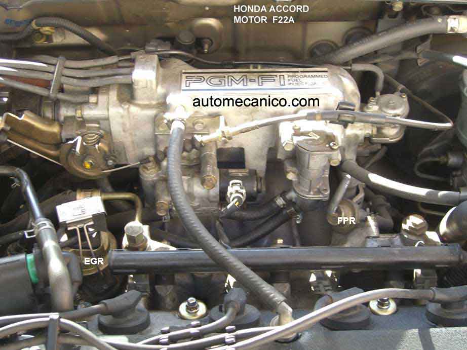 HONDA Accord F22A - Fuel Injection - Regulador de presion de gasolina